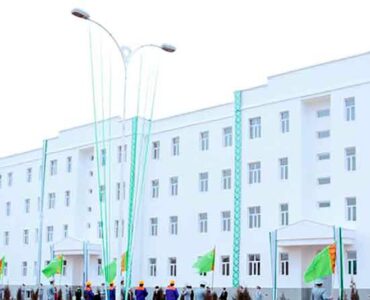 В северном регионе Туркменистана ведется активное строительство жилья