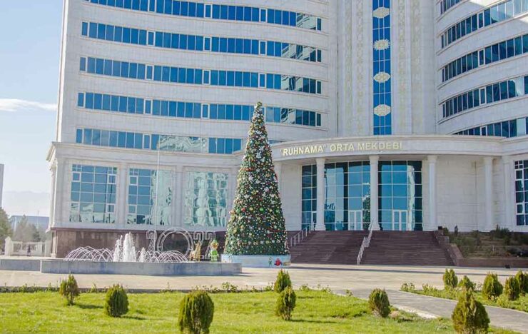 Погода в Туркменистане в последнюю неделю декабря и в январе 2022 года