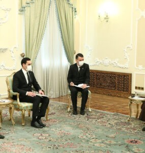 Iranian President Receives Government Delegation of Turkmenistan