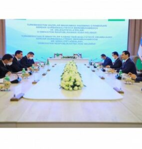 Representatives of the Government of Turkmenistan met with the leadership of Uzbekistan