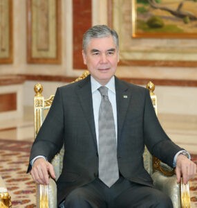 President of Turkmenistan interviewed by Chinese media