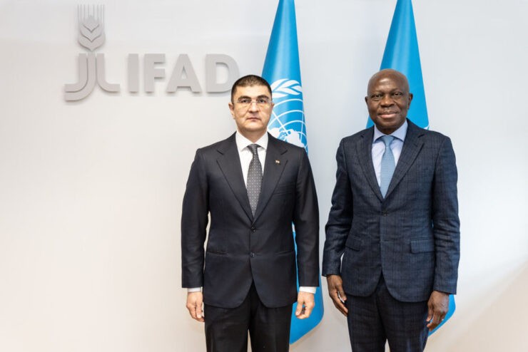 Посол Туркменистана в Италии встретился с руководителем МФСР – IFAD