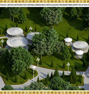 Makhtumkuli Fraghi Park in the capital of Turkmenistan will be reconstructed by June 2022