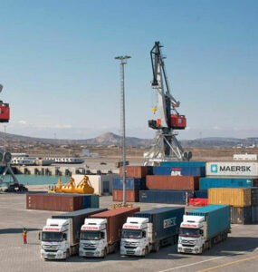 Объем грузоперевозок между портами Туркменбаши и Баку составил 23,5 тыс. грузовиков