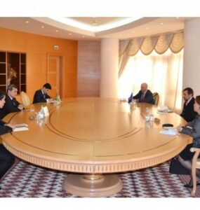 Рашид Мередов пообщался с Главами подразделений ООН в Туркменистане