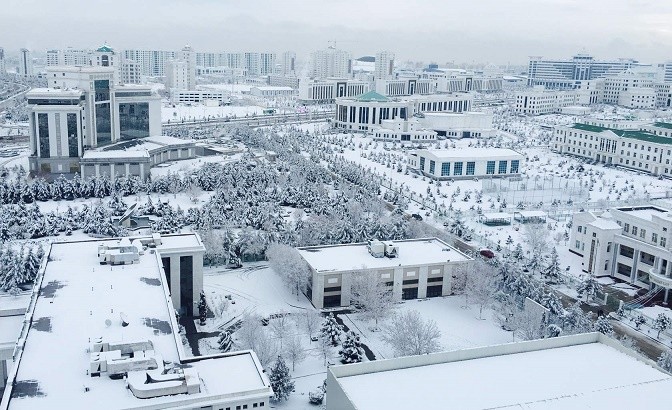 9 января в Ашхабаде ожидается снегопад | Arzuw NEWS - новости Туркменистана