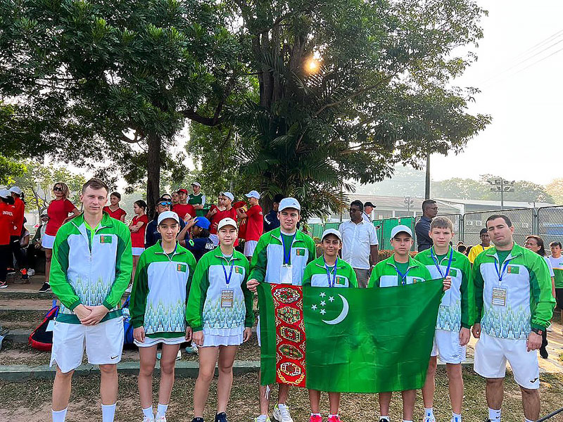 Теннисисты из Туркменистана одержали победу на отборочном турнире U-14 чемпионата мира