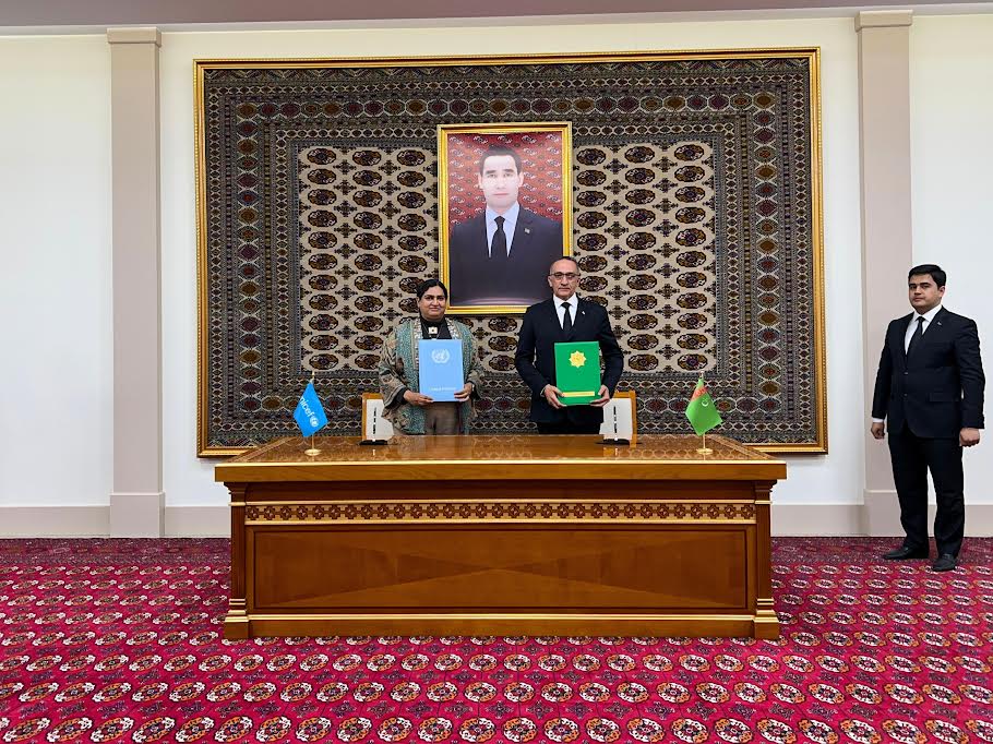 Туркменистан и ЮНИСЕФ укрепляют сотрудничество в сфере здравоохранения